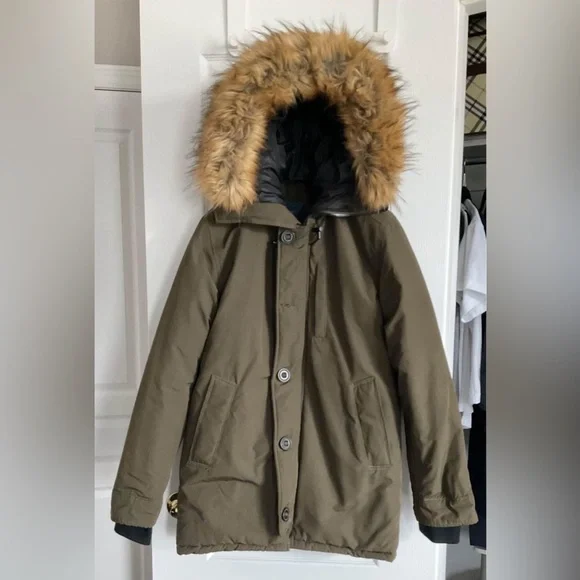 Zara fur jacket mens online